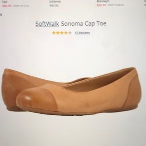 Softwalk Sonoma Cap 10.5 wide luggage brown